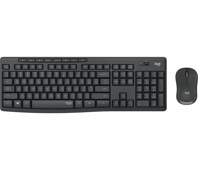 bezdrátový set Logitech MK295, graphite CZ/SK