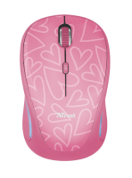 myš TRUST Yvi FX Wireless Mouse - pink