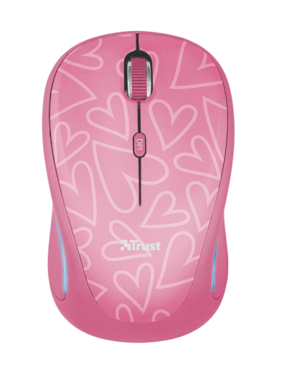 myš TRUST Yvi FX Wireless Mouse - pink