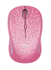 myš TRUST Yvi FX Wireless Mouse - pink