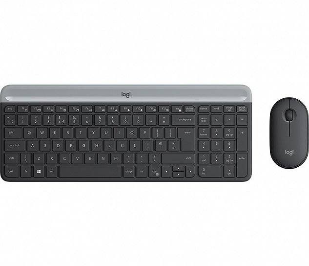 set Logitech Wireless MK470 slim - CZ