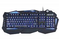 Herní klávesnice C-TECH Scorpia V2 (GKB-119), pro gaming, CZ/SK, 7 barev podsvícení, programovatelná