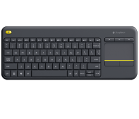 Logitech Wireless Touch Keyboard K400 plus, USB,CZ