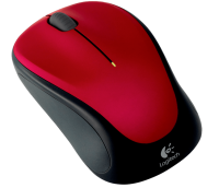 myš Logitech Wireless Mouse M235 nano, červená