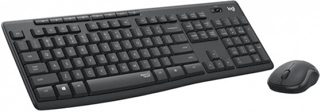 bezdrátový set Logitech MK295, graphite CZ/SK