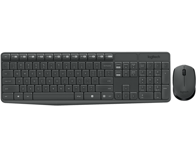 bezdrátový set Logitech Wireless Desktop MK235, CZ