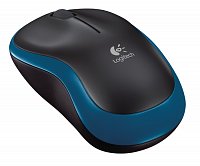 myš Logitech Wireless Mouse M185 nano, modrá