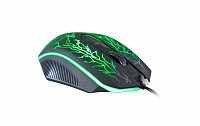 Herní myš C-TECH Tychon (GM-03P), casual gaming, herní, 7 barev podsvícení, 3200DPI, USB
