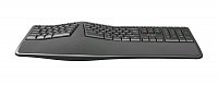 Klávesnice C-TECH KB-113E USB, ERGO,  černá, CZ/SK