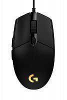 myš Logitech G102 2nd Gen LIGHTSYNC Gaming Mouse - BLACK, USB