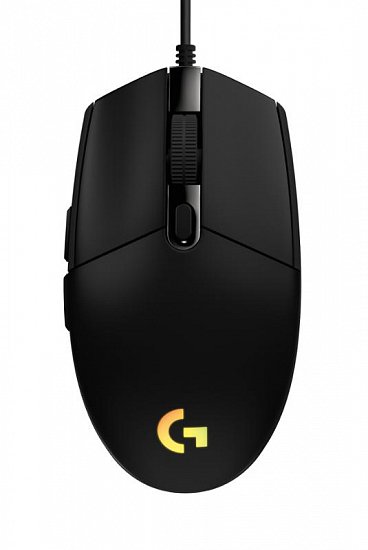 myš Logitech G102 2nd Gen LIGHTSYNC Gaming Mouse - BLACK, USB