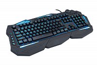 Herní klávesnice C-TECH Scorpia V2 (GKB-119), pro gaming, CZ/SK, 7 barev podsvícení, programovatelná