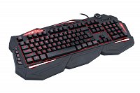 Herní klávesnice C-TECH Scorpia V2 (GKB-119), pro gaming, CZ/SK, 7 barev podsvícení, programovatelná