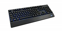 Klávesnice C-TECH KB-104BK, USB, 3 barvy podsvícení, černá, CZ/SK Klávesnice C-TECH KB-104BK, USB, 3 barvy podsvícení, černá, CZ/SK