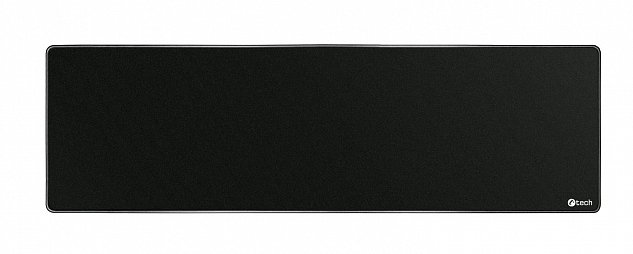 Podložka pod myš C-TECH MP-01XL, černá, 900x270x4mm, obšité okraje