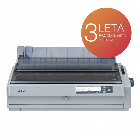 EPSON LQ-2190N, A3, 24 jehel, 576 zn/s, 5+1 kopií