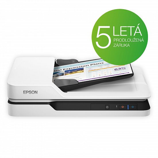 Epson WorkForce DS-1630, A4, 1200 dpi, USB