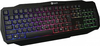 C-TECH Herní klávesnice Arcus (GKB-15) CZ/SK, duhové podsvícení, USB
