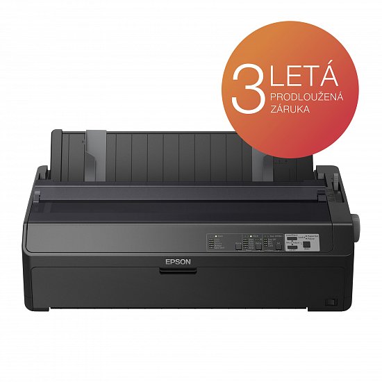 EPSON FX-2190IIN, A3, 2x9 jhl.,612zn/s,USB,LPT,LAN