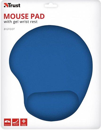 podložka TRUST BigFoot Gel Mouse Pad - blue