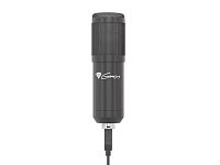 Streamovací mikrofon Genesis Radium 400, USB, kardioidní polarizace, ohybné rameno, pop-filter