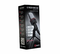 Stolní mikrofon C-TECH MIC-02, 3,5