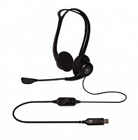 náhlavní sada Logitech PC 960 Stereo Headset, USB