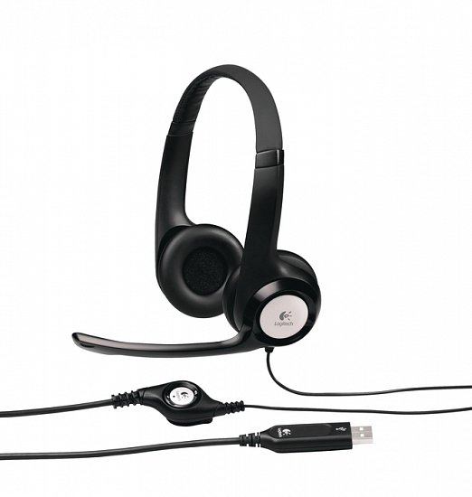 Náhlavní sada Logitech Stereo USB Headset H390