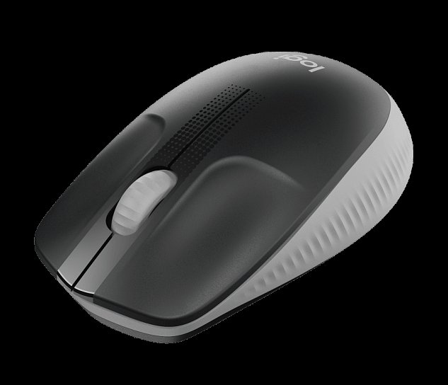 myš Logitech Wireless Mouse M190, Mid Grey