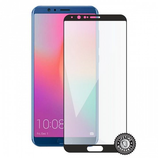 Screenshield HUAWEI Honor View 10 Tempered Glass protection (full COVER black)