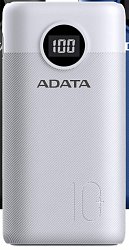 ADATA P10000QCD Power Bank 10000mAh bílá