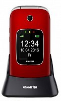 ALIGATOR V650 Senior červeno-stříbrný+st.nab