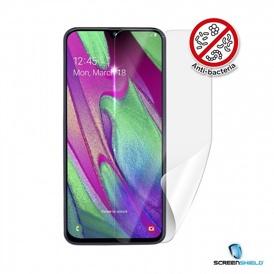 Screenshield Anti-Bacteria SAMSUNG A405 Galaxy A40 folie na displej