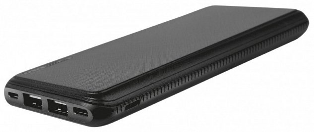 ALIGATOR PB1000, 10000mAh 3v1, micro/iPh/USB-C, černá