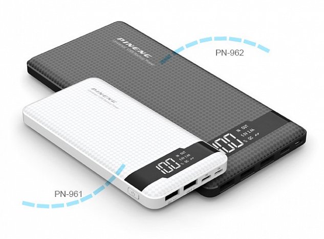VIKING POWER BANK PN-962 QC3.0 20000mah, QUICK CHARGE 3.0, Černá
