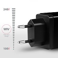 AXAGON ACU-QC19, QC nabíječka do sítě 19W, 1x USB-A port, QC3.0/AFC/FCP/SMART