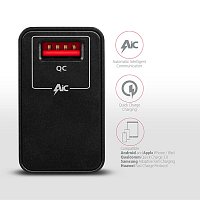 AXAGON ACU-QC19, QC nabíječka do sítě 19W, 1x USB-A port, QC3.0/AFC/FCP/SMART