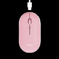 TRUST PUCK WIRELESS MOUSE PINK