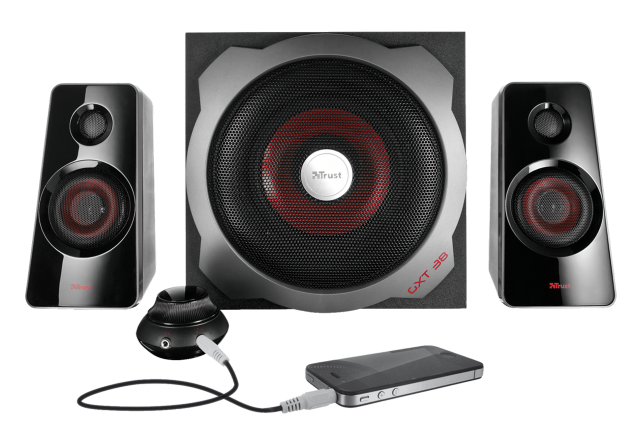 zvuk. systém TRUST GXT 38 2.1 Speaker Set 60W