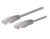 Kabel C-TECH patchcord Cat5e, UTP, šedý, 3m