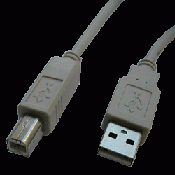 DATACOM Cable USB 2.0 3m A-B (pro tiskárny)