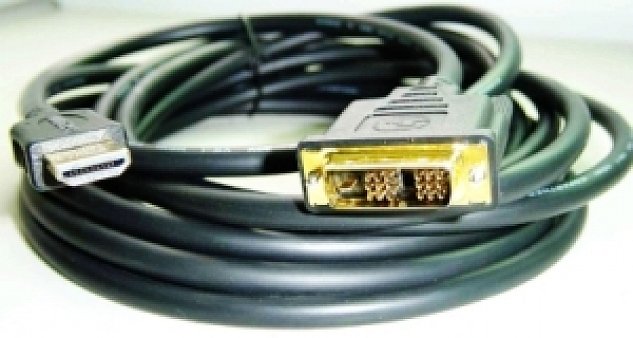 Kabel HDMI-DVI 1,8m,M/M stín.,zlacené kontakty 1.3