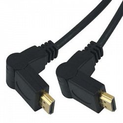 PremiumCord Kabel HDMI A - HDMI A M/M 2m, rotační