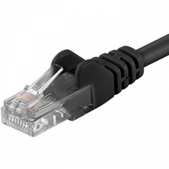 PremiumCord Patch kabel UTP RJ45-RJ45 level 5e 3m černá