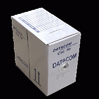 DATACOM UTP Cat5e PVC kabel 305m (lanko) modrý