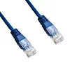 DATACOM Patch cord UTP CAT6 0,25m modrý