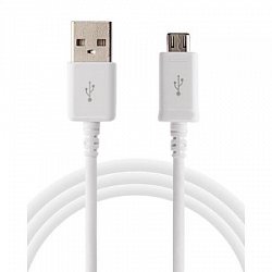 Samsung microUSB Datový Kabel EP-DG925U White Bulk