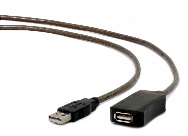 Kabel CABLEXPERT USB 2.0 aktivní prodlužka, 10m