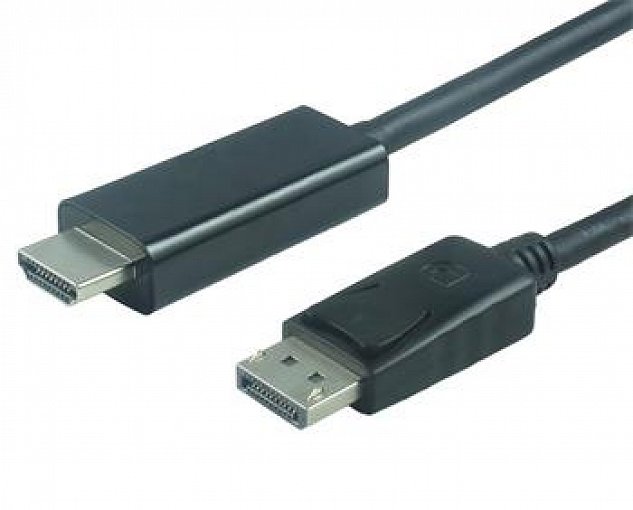 PremiumCord DisplayPort na HDMI kabel 1m  M/M