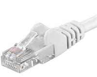 Patch kabel UTP RJ45-RJ45 level CAT6, 7m, bílá